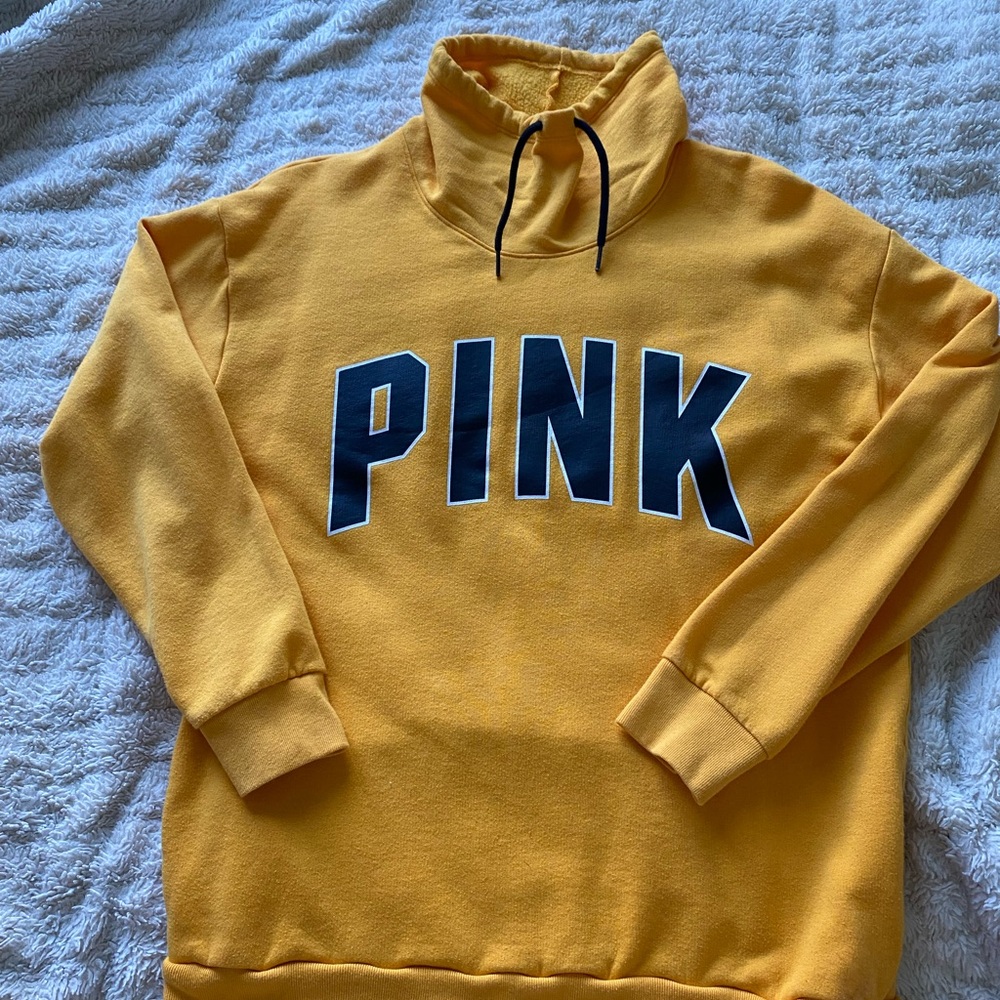 PINK Victoria's Secret Yellow Sweater